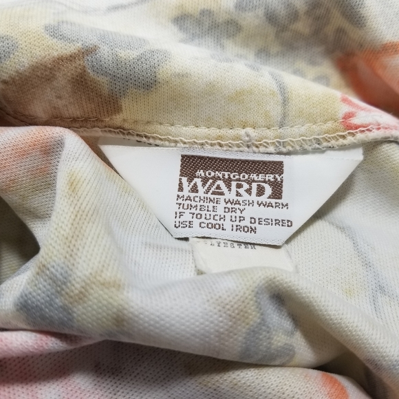 Vintage 70s |  Montgomery Ward Polyester dress - Picture 4 of 9